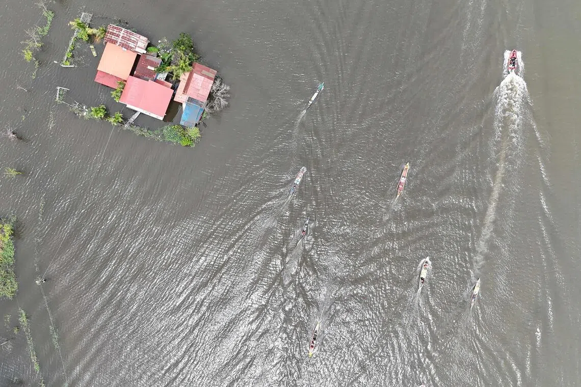 The Philippines is hit by an average of 20 storms and typhoons each year.