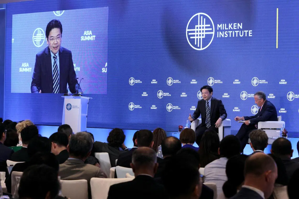 CMG20230913-NeohKL01 梁麒麟/魏瑜嶙/ 10th Milken Institute Asia Summit: Global Investment Outlook [Four Season Hotel]

(A Conversation with the Deputy Prime Minister and Minister for Finance for Singapore, Lawrence Wong)