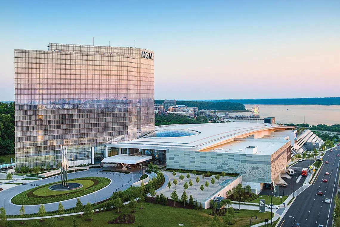 Artist's impression of an Osaka integrated resort (IR) that is slated to open by 2029 at the earliest.