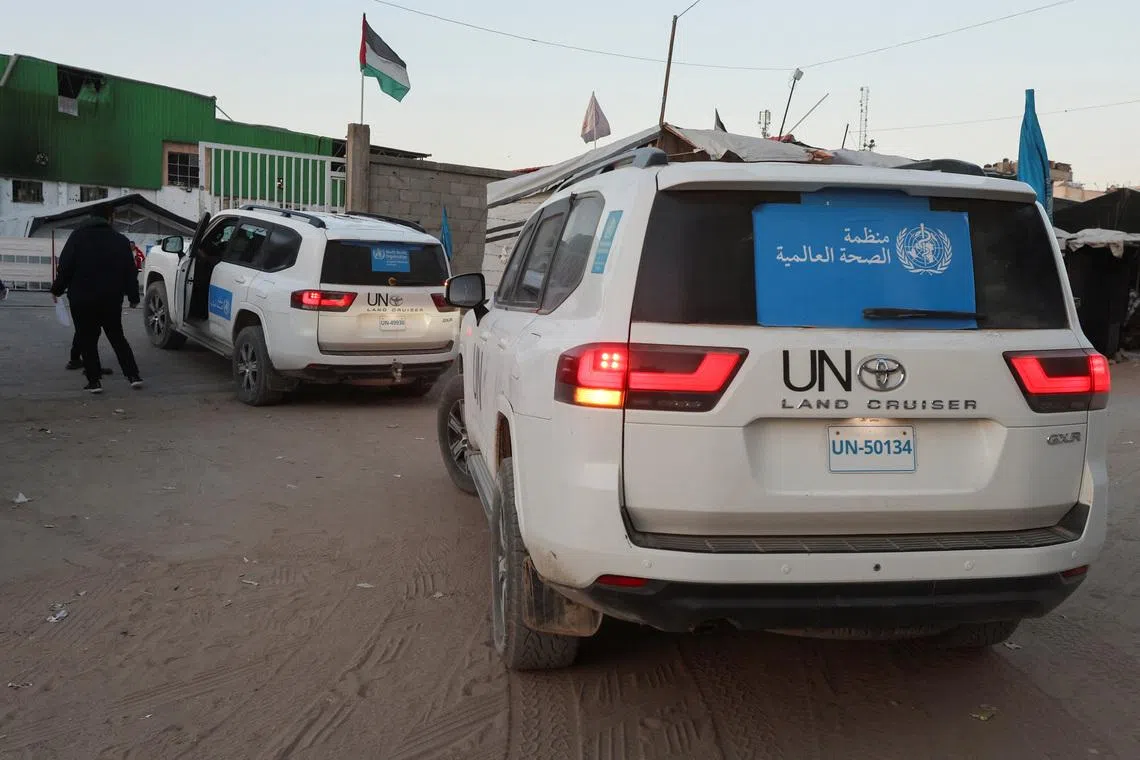 WHO suspends Gaza ops after contract worker killed