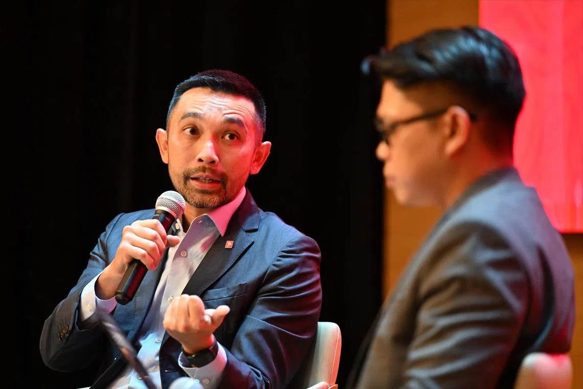 sccimb22 - CIMB Group chief executive Novan Amirudin speaking at a media briefing in Kuala Lumpur on July 22 



Credit: CIMB Group
