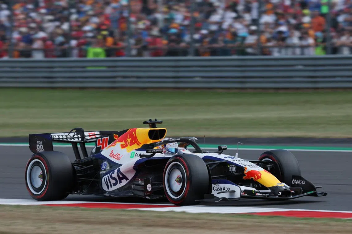 Formula One F1 - British Grand Prix - Silverstone Circuit, Silverstone, Britain - July 4, 2026 RB's Arvid Lindblad during qualifying REUTERS/Andrew Boyers