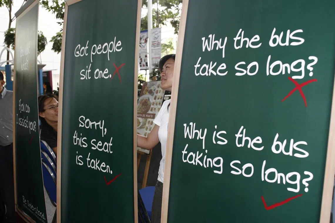 Singapore and Malaysia share slightly different versions of a delightful creole tongue.