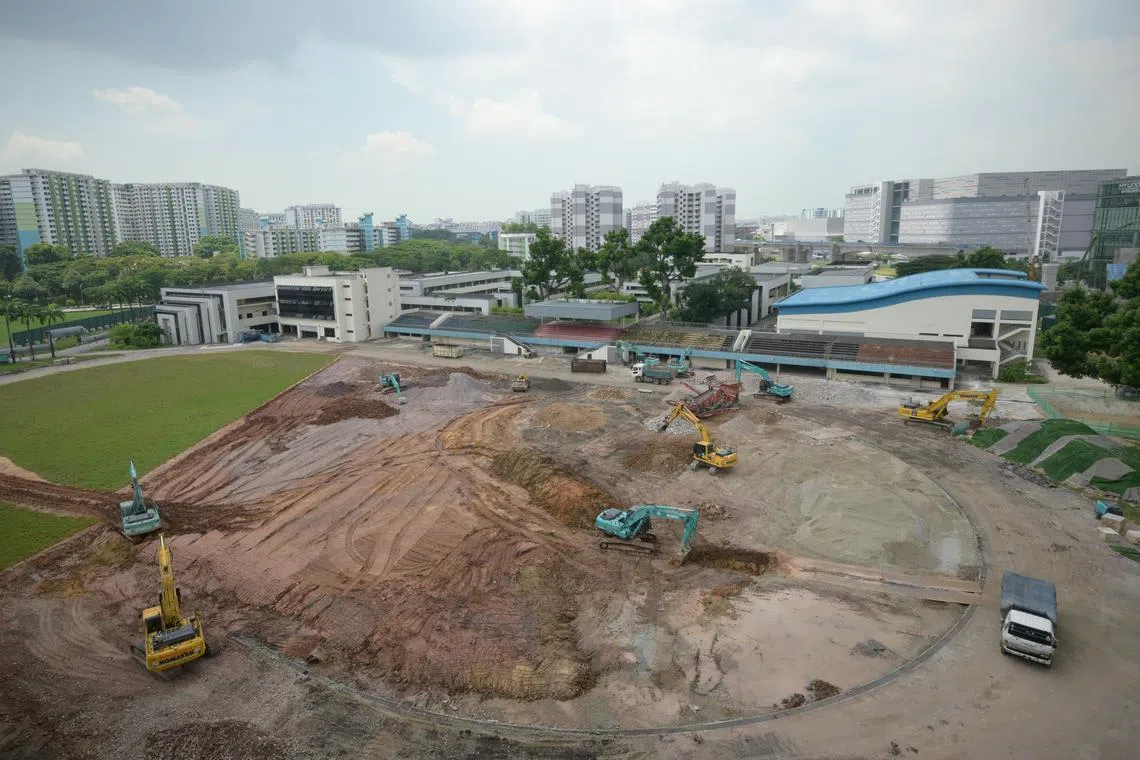 kgcollege/ST20241022_202469600935/Ng Sor Luan/
The old Jurong Junior College campus at 800 Corporation Road is one of three junior colleges that is being rebuilt into high-rise campuses. 
