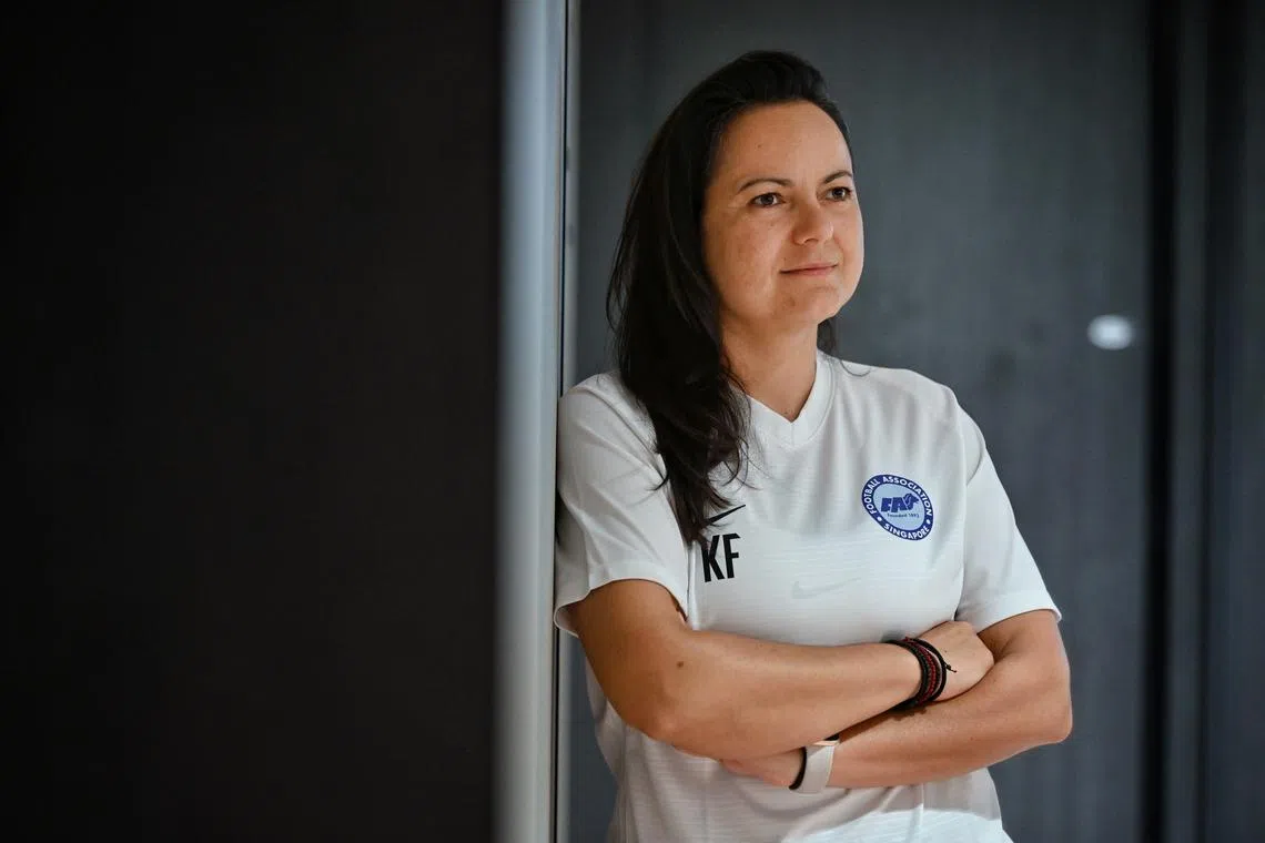Under-16 women’s national head coach Katerina Falida has had several coaching stints with Greek clubs and the country's national women's set-up.