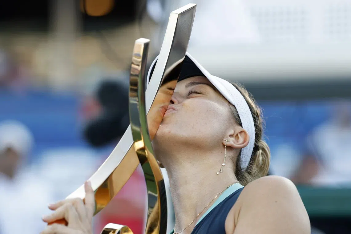 Badosa gets that winning feeling for first title in two years | The ...