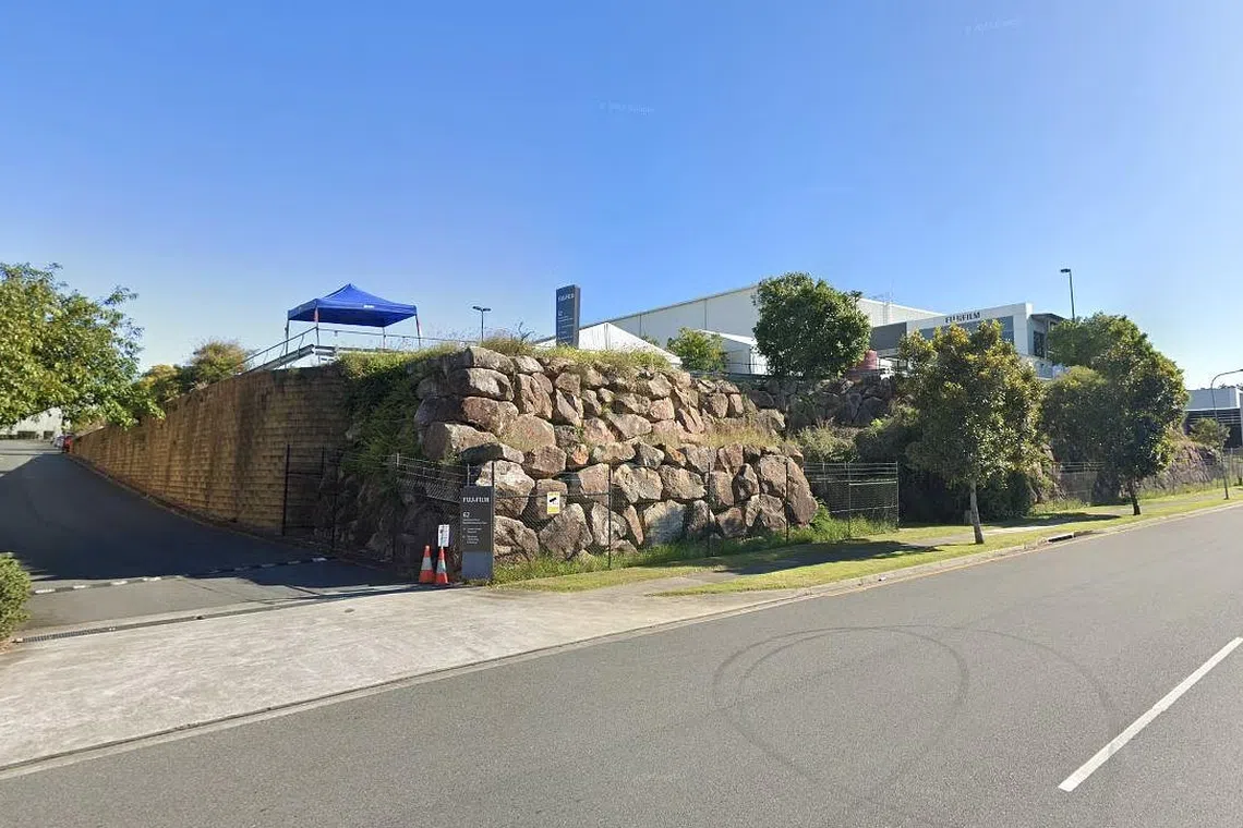 The sale consideration represents a premium of 6.2 per cent over the total market valuation of the properties, namely 77 Logistics Place, 62 Sandstone Place (above) and 92 Sandstone Place.