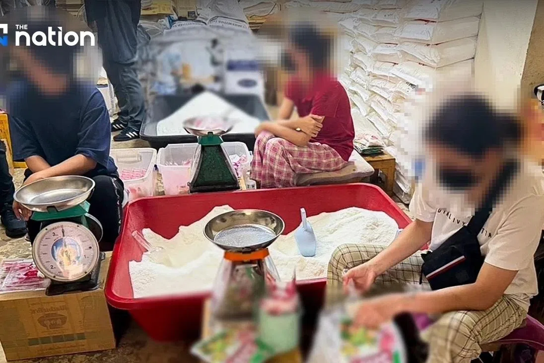 Thai authorities searched a house where counterfeit MSG and seasoning powder were allegedly being produced.