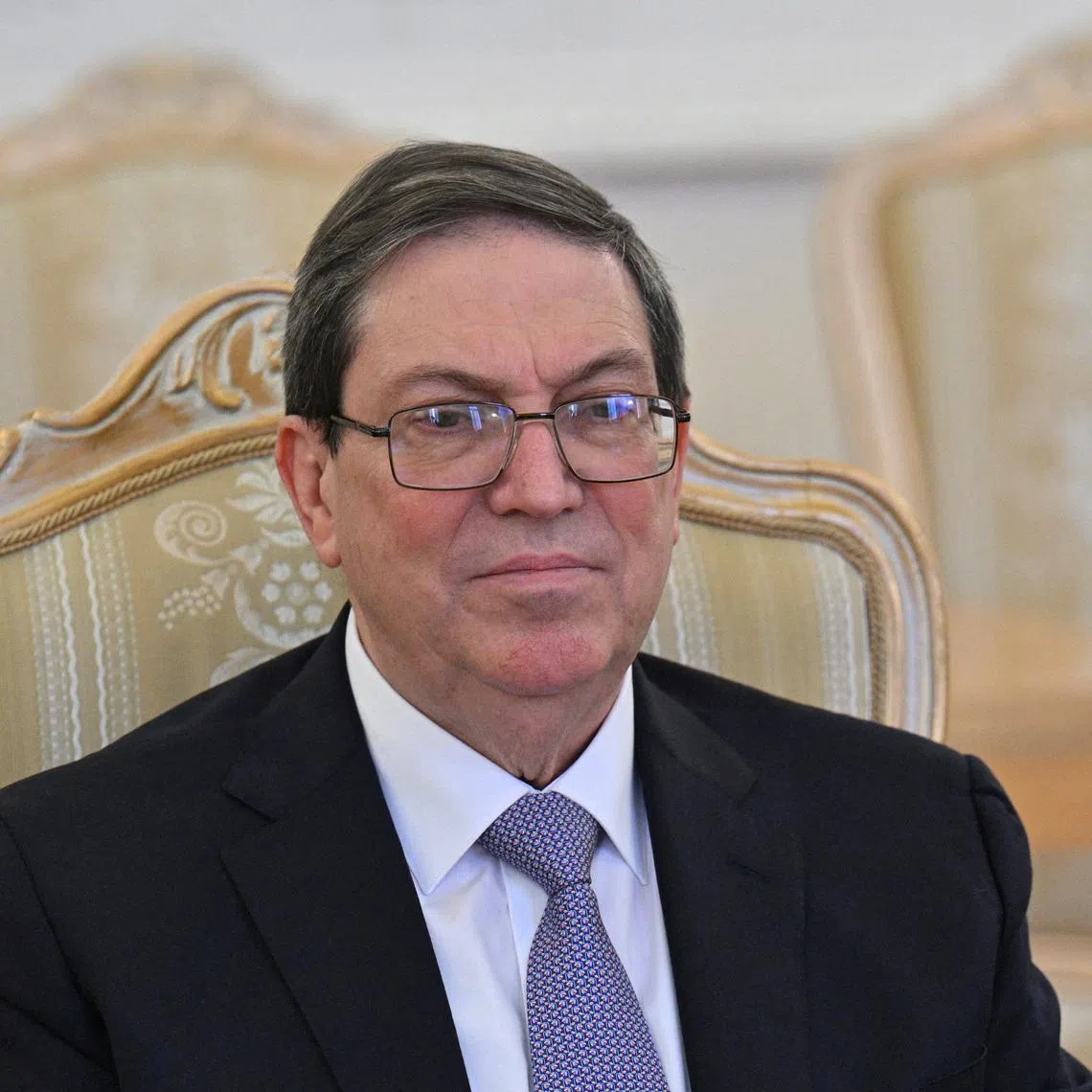 Cuba's Foreign Minister Bruno Rodriguez attends a meeting with Russia's Foreign Minister Sergei Lavrov in Moscow, Russia February 18, 2026. Hector Retamal/Pool via REUTERS/File Photo