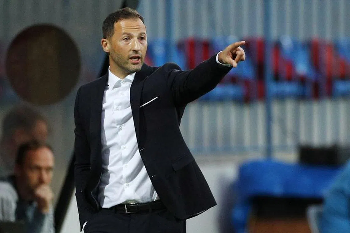 Soccer Football - Euro 2024 Qualifier - Group F - Azerbaijan v Belgium - Dalga Arena, Baku, Azerbaijan - September 9, 2023 Belgium coach Domenico Tedesco REUTERS/Aziz Karimov/ File Photo