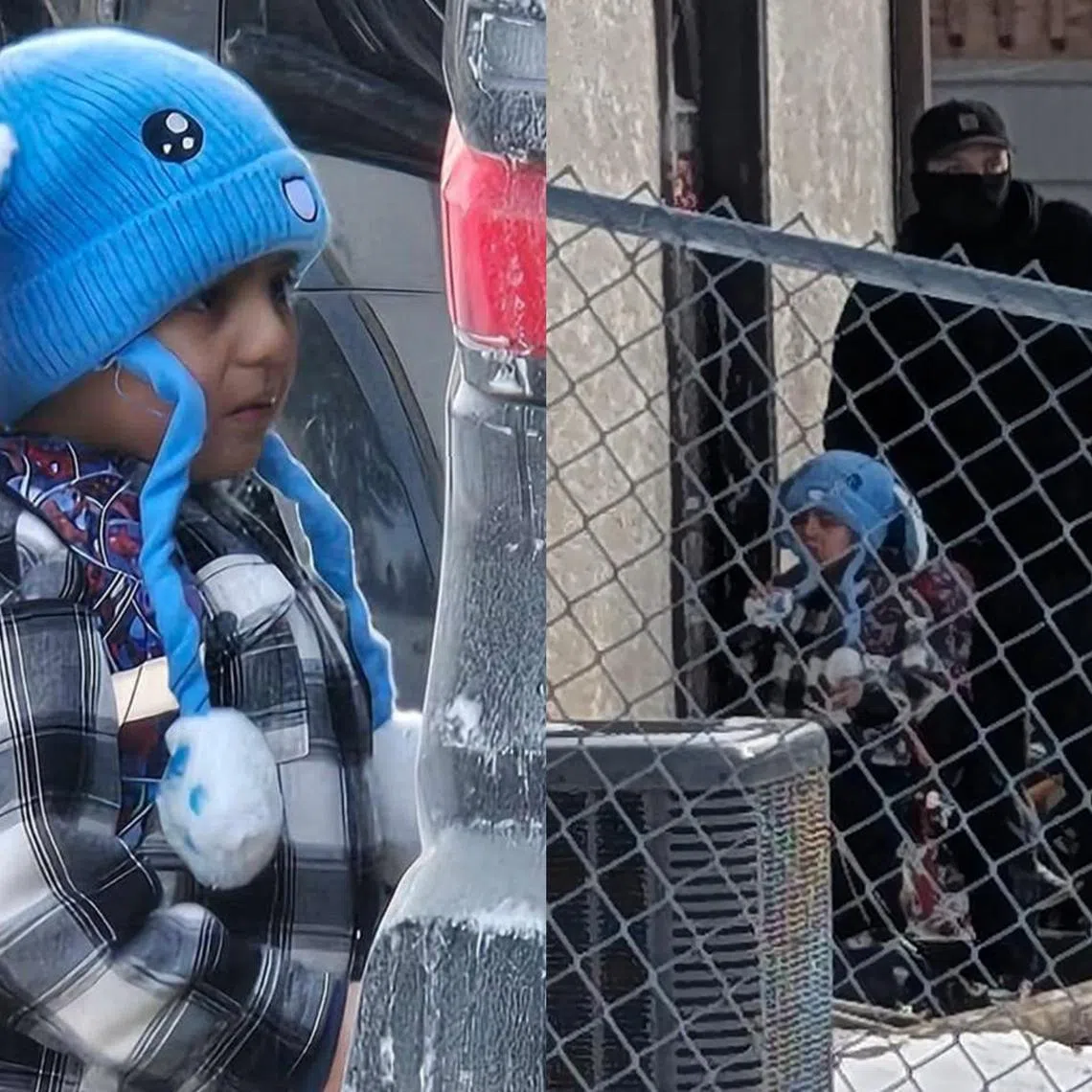 A photo of five-year-old Liam Conejo Ramos being arrested by ICE officials in his blue bunny hat went viral on social media.