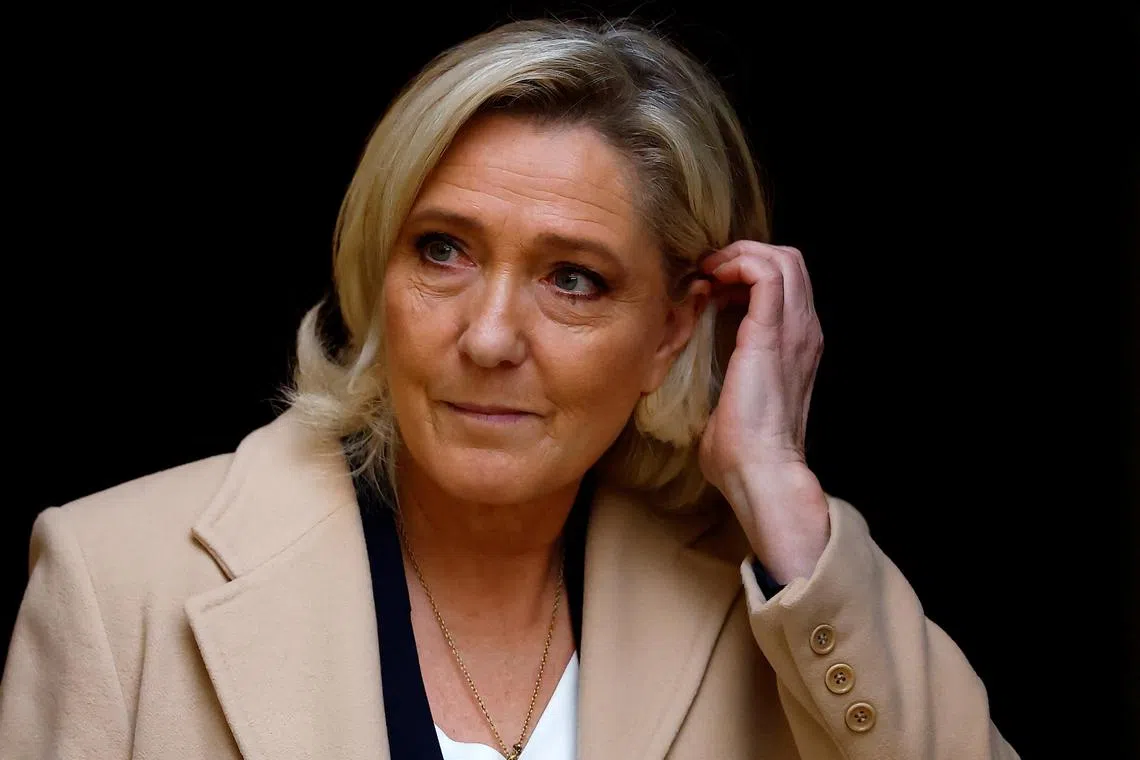 French far-right leader Marine Le Pen fancies having her best ever crack at the Elysee in polls due in 2027.