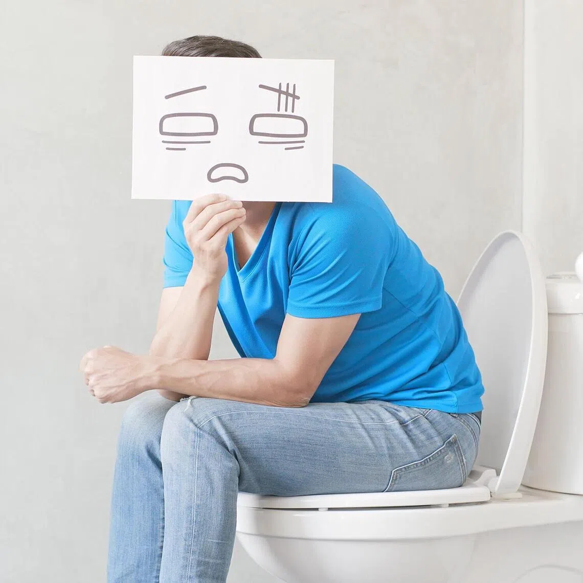 Chronic constipation induces people to strain in order to move their bowels and increases the risk of haemorrhoids.

