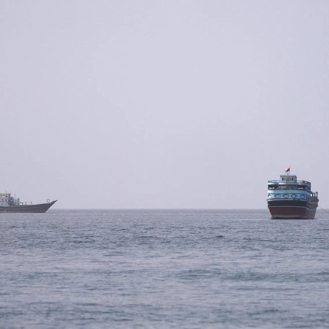 Just a handful of ships transited the Strait of Hormuz on July 19 and one was reported to be on fire.