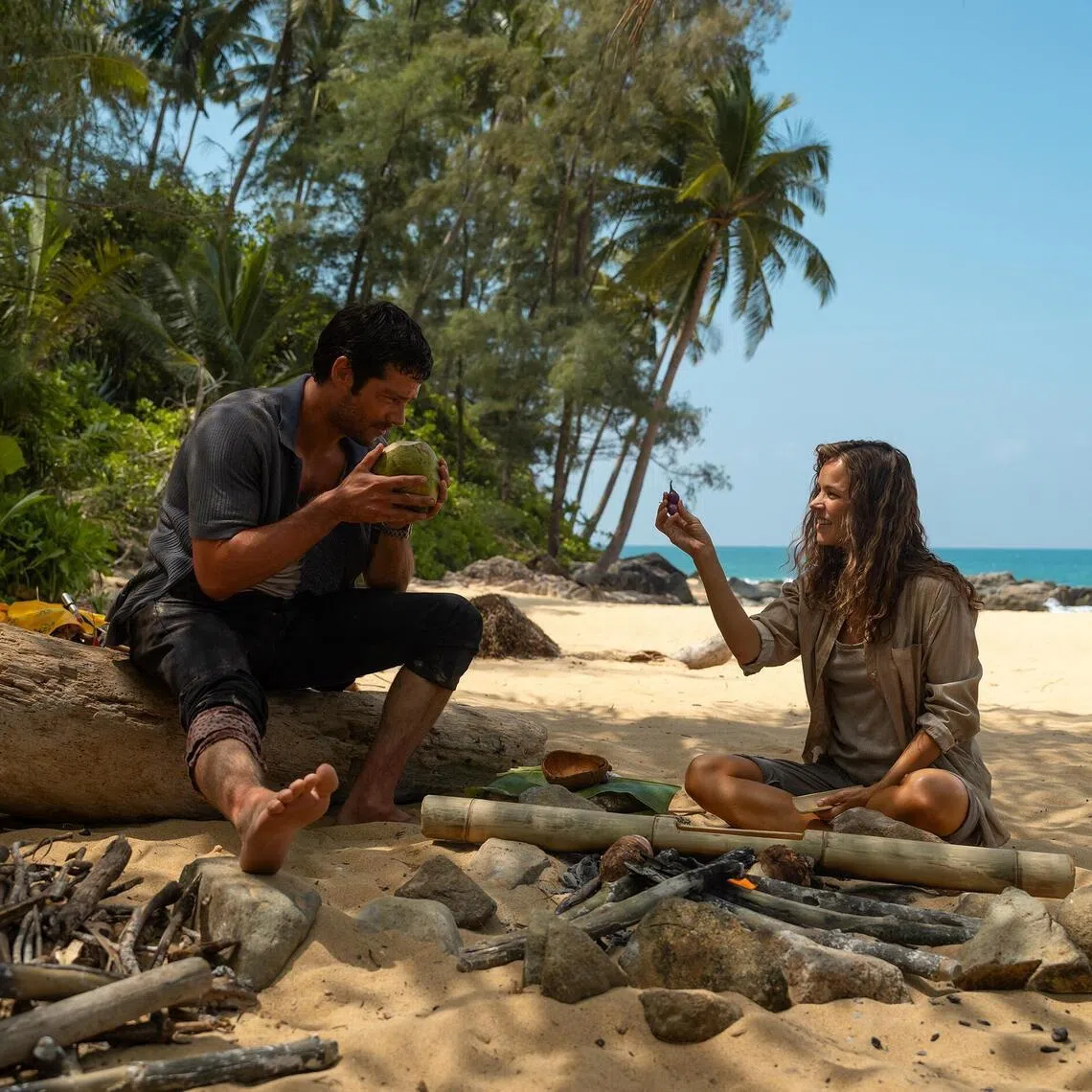 jomovie28 - From left: Dylan O'Brien and Rachel McAdams in Send Help

SOURCE: THE WALT DISNEY COMPANY