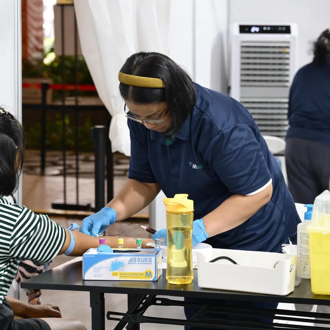 Communicable Diseases Agency Singapore (CDA) commences Tuberculosis Screening Operations at  Heartbeat@Bedok on May 4 after a three clusters were detected in the area.