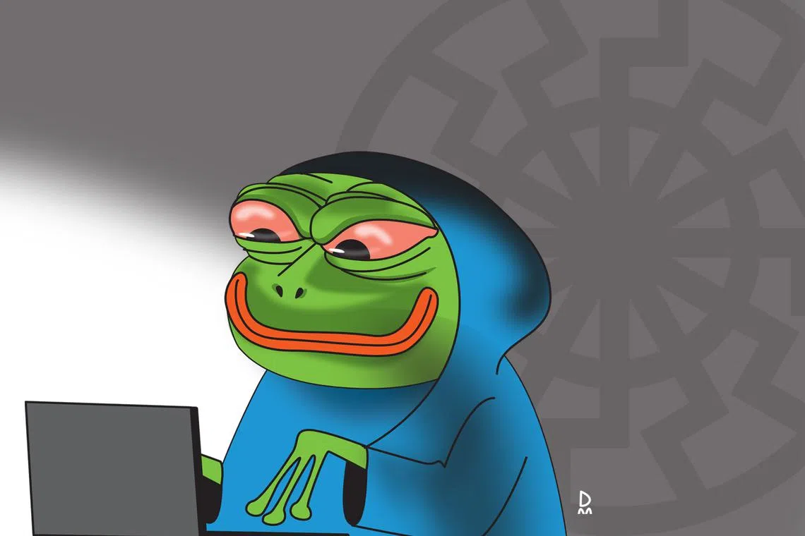 Pepe the Frog teaches us that memes and symbols evolve rapidly, unpredictably and opportunistically as they spread on the internet.