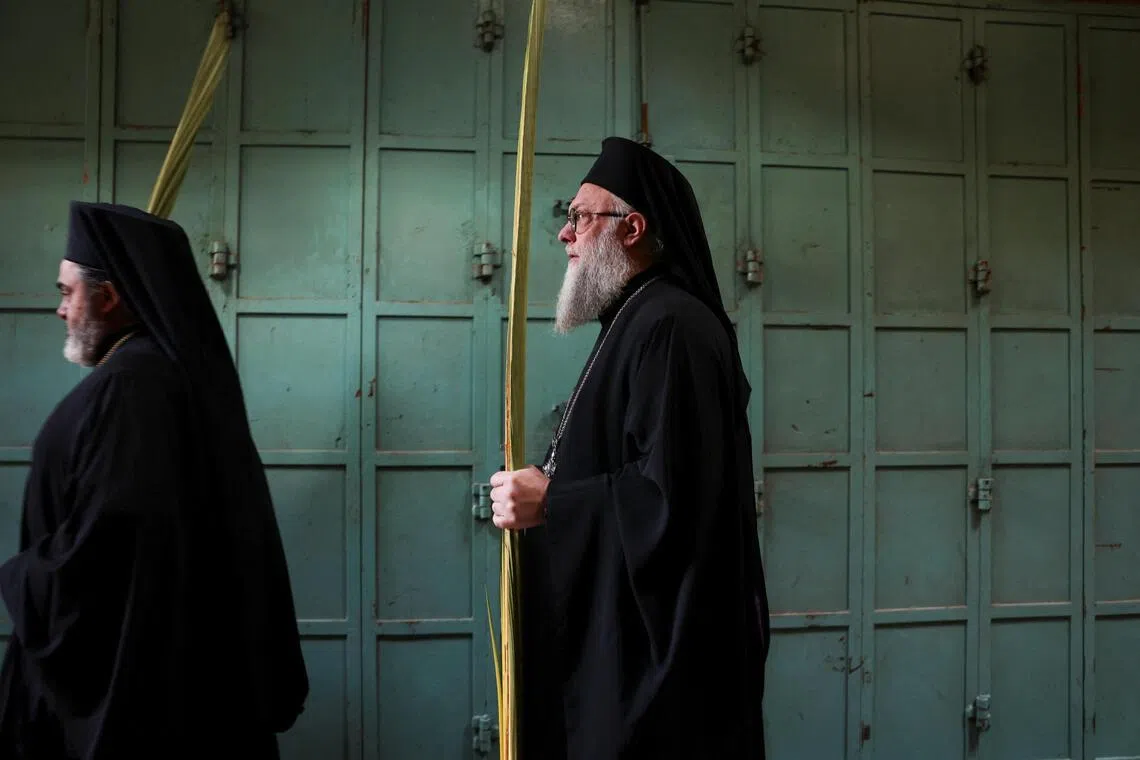 Easter in Jerusalem disrupted by war and restrictions at key Church of the Holy Sepulchre