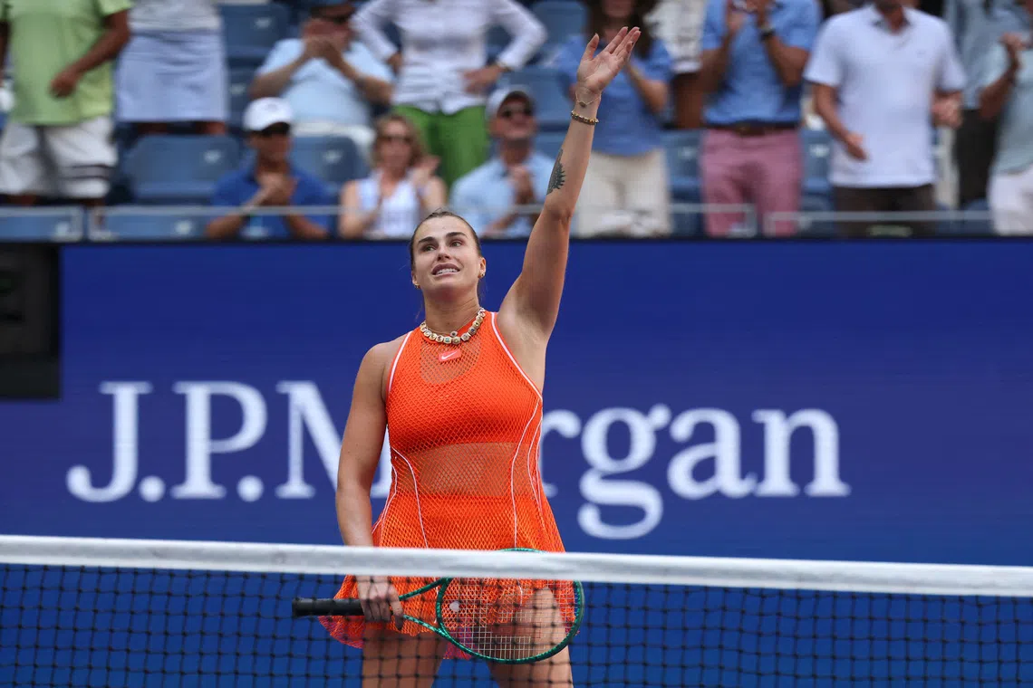 Sabalenka willing to relinquish top ranking for third US Open title