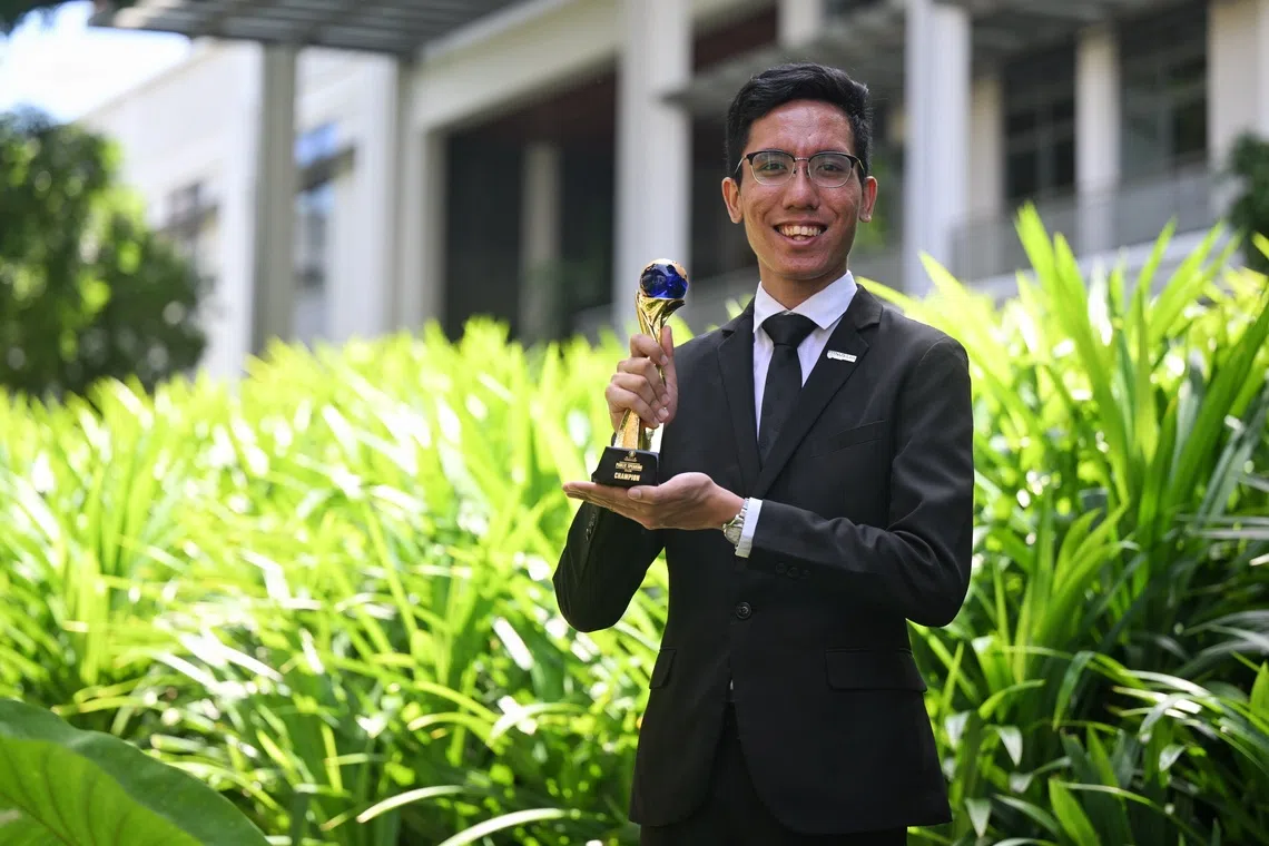 ‘Wasn’t expecting the win’: NUS law student tops international public speaking contest