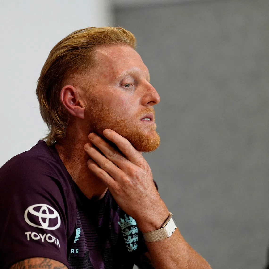 FILE PHOTO: Cricket - The Ashes - Australia v England - Third Test - Adelaide Oval, Adelaide, Australia - December 21, 2025 England's Ben Stokes during a press conference after the match REUTERS/Asanka Brendon Ratnayake/File Photo