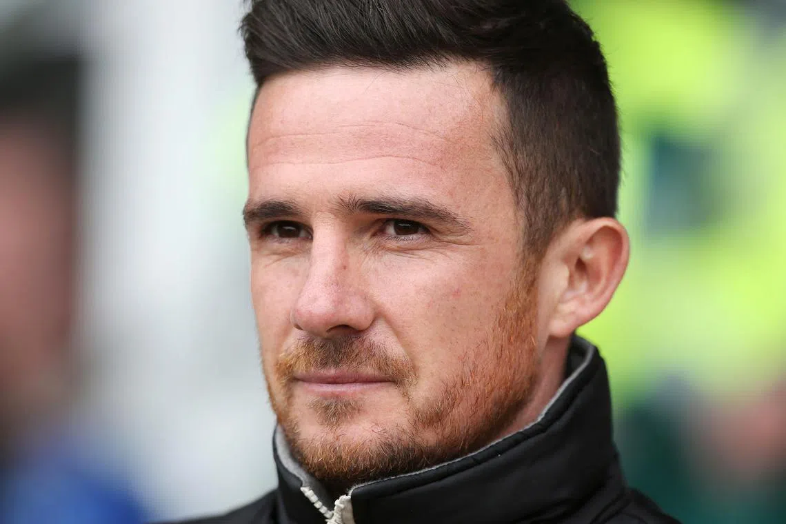 FILE PHOTO: Football - Blackpool v Charlton Athletic - Sky Bet Football League Championship - Bloomfield Road - 3/5/14 
Blackpool manager Barry Ferguson 
Mandatory Credit: Action Images / John Clifton 
Livepic/File Photo