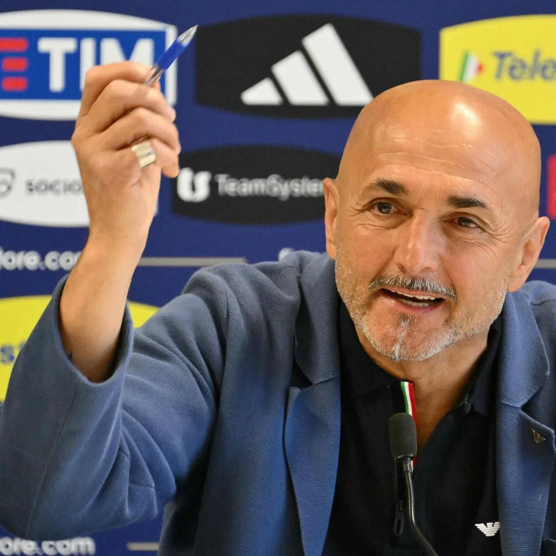 Italy coach Luciano Spalletti has said he wants to give his side more freedom on the pitch.