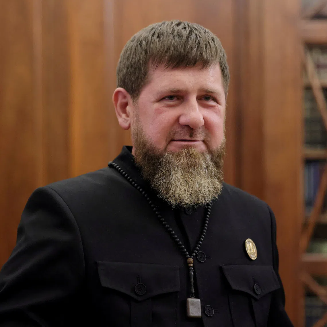 FILE PHOTO: Head of the Chechen Republic Ramzan Kadyrov attends a meeting with Russian President Vladimir Putin at the Kremlin in Moscow, Russia April 29, 2026. Sputnik/Mikhail Metzel/Pool via REUTERS /File Photo