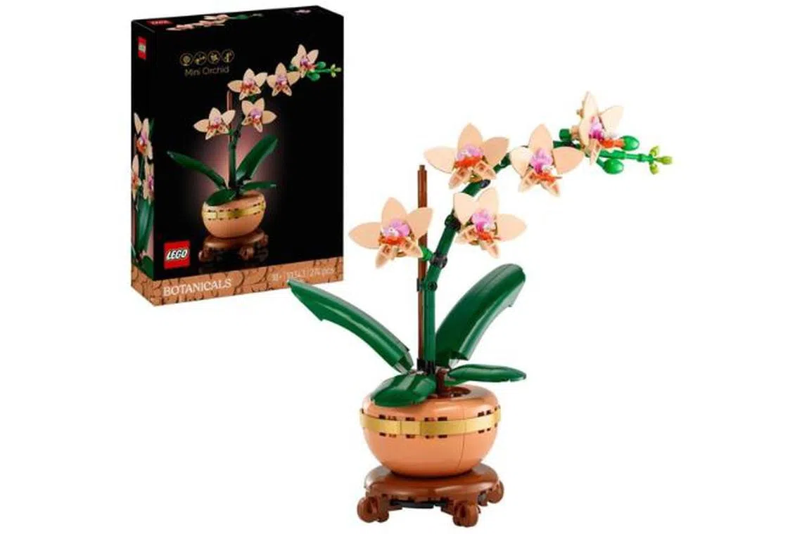 LEGO Botanical Mini Orchid Building Kit
