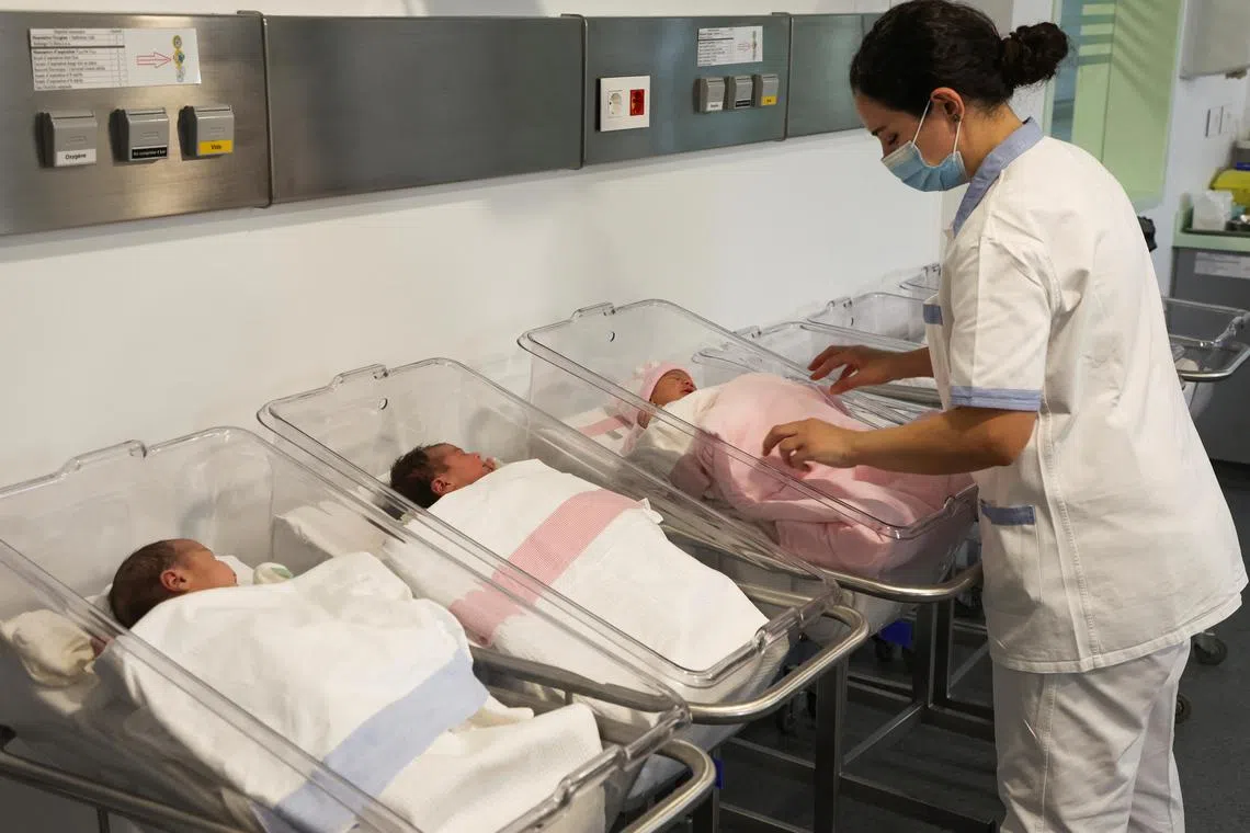Some 2.3 million deaths in 2021 occurred in the children’s first month, mostly due to being premature or from complications related to childbirth.

