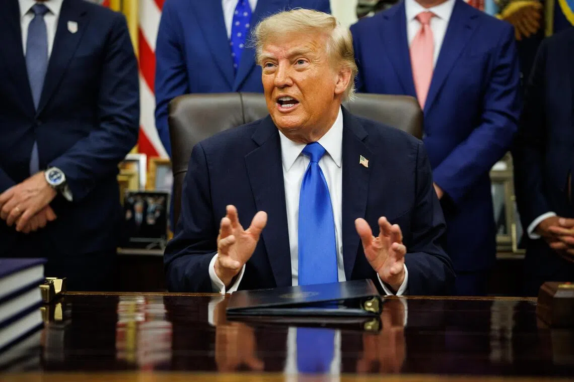 US President Donald Trump said immigration is changing the face of Britain.