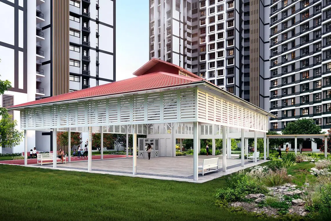 Physical structures from the academy’s old drill shed and swimming pool were also salvaged and will be reused in the new estate.