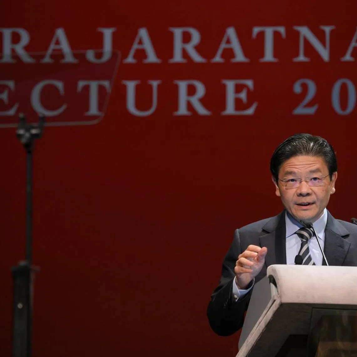 Singapore has built deep capabilities, financial reserves, and is stronger and more resilient, said PM Lawrence Wong.