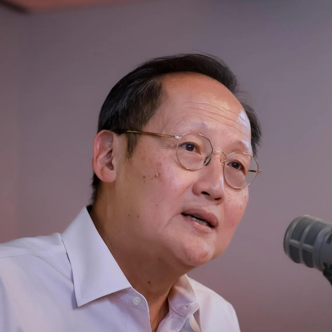 Manpower Minister Tan See Leng urged managers to mentor and encourage young Singaporeans in the 2024 New Year edition of Work Talk podcast.

WorkTalk podcast recording with Manpower Minister Tan See Leng at the Podcast Studio, Dec 26, 2023.