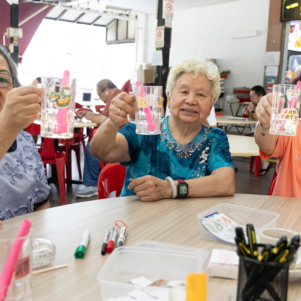 seniors at kopitiam