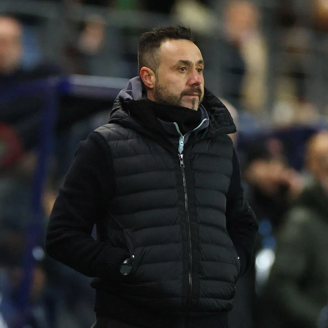 Olympique de Marseille coach Roberto De Zerbi.