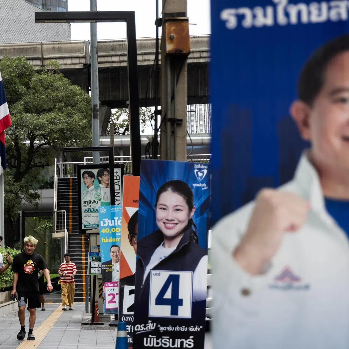 Even if voters signal a desire for reform, the electoral math is daunting.  Thailand hasn’t had a single-party government with an outright majority since the 2005 election. 