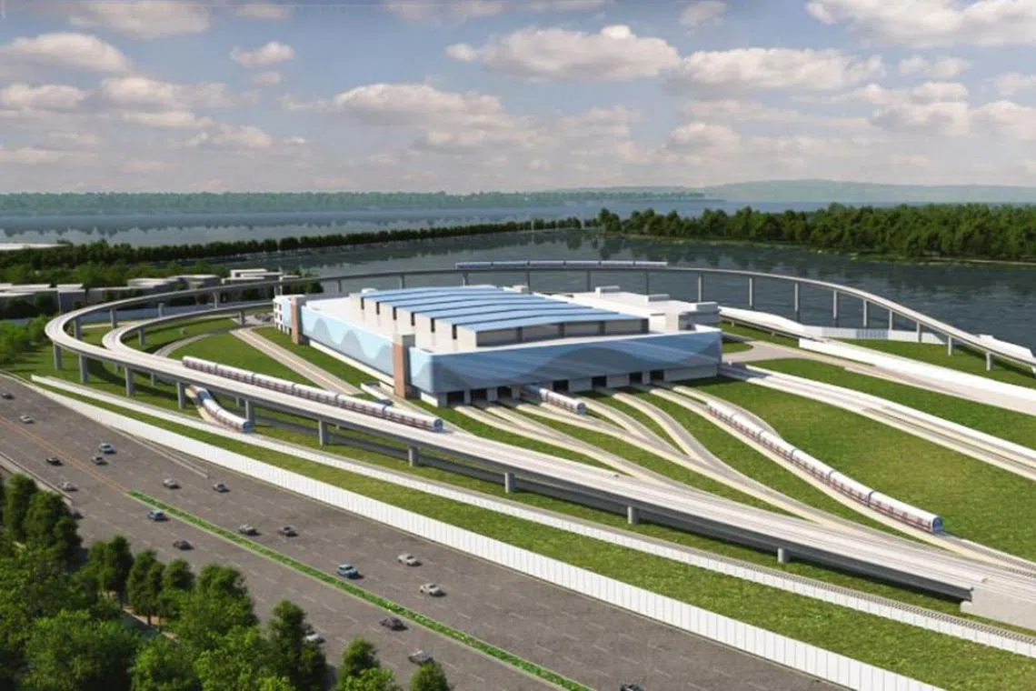 The Integrated Train Testing Centre is being built in two phases, and was slated to be fully operational by end 2024.