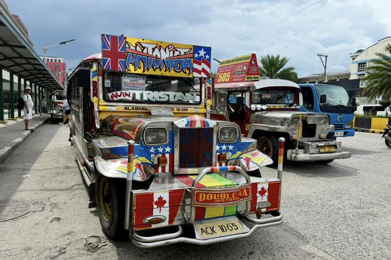 The jeepney  is both a symbol of Filipino creativity and the country’s traffic challenges.