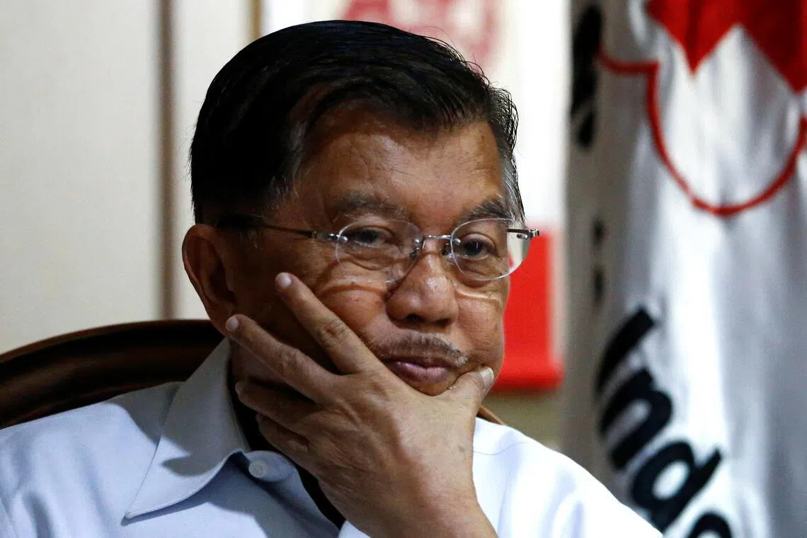 A video of former Indonesia vice-president Jusuf Kalla's remarks has gone viral.