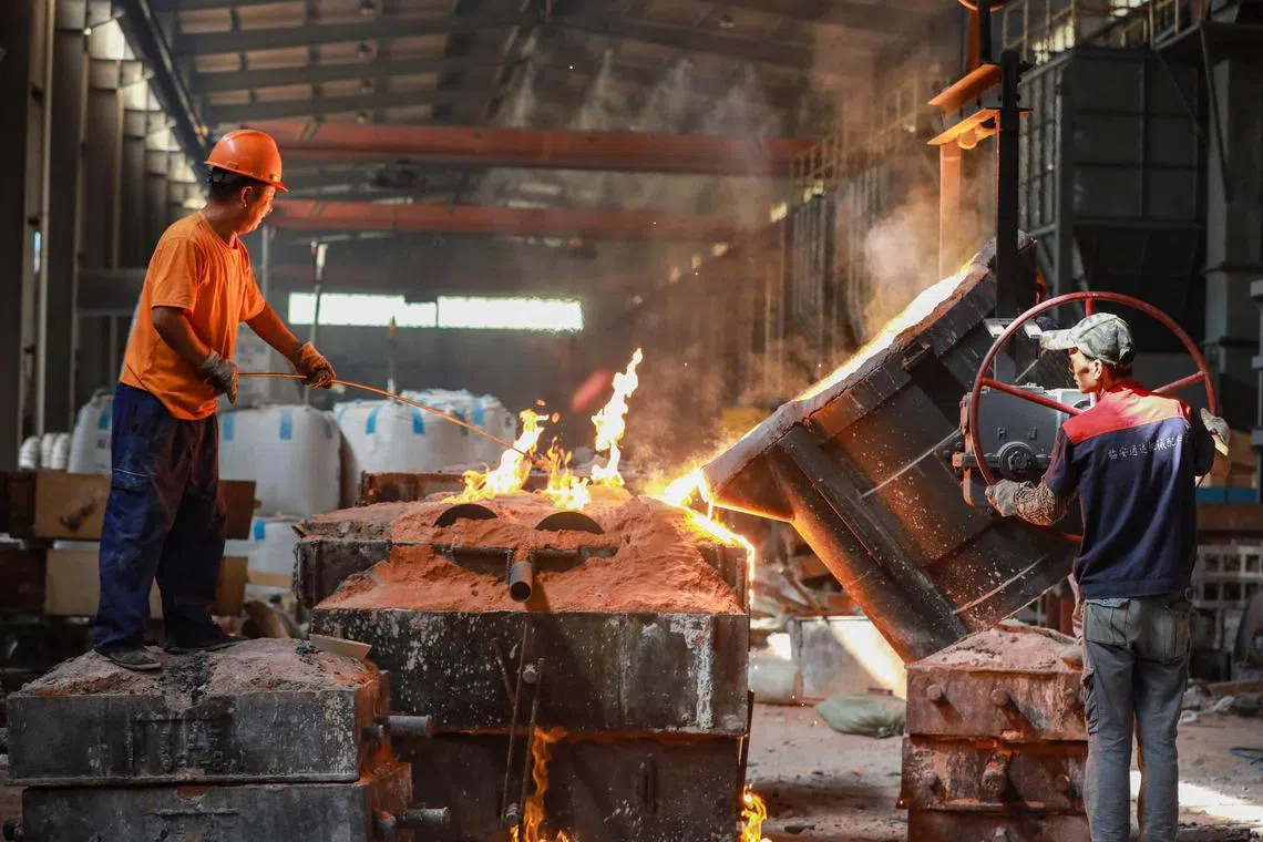 Waning demand took a toll on companies’ profit margins, bolstering the case for more supportive policy.