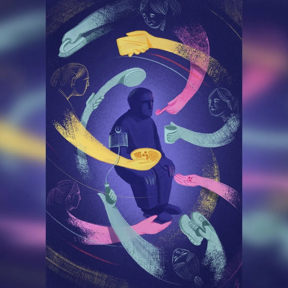 Paid home care in the US is buckling under the surging demands of an ageing population.