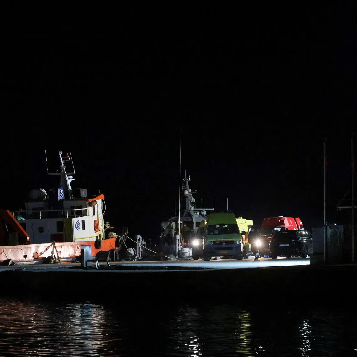 Fifteen people died in the shipwreck off the island of Chios on Feb 3.