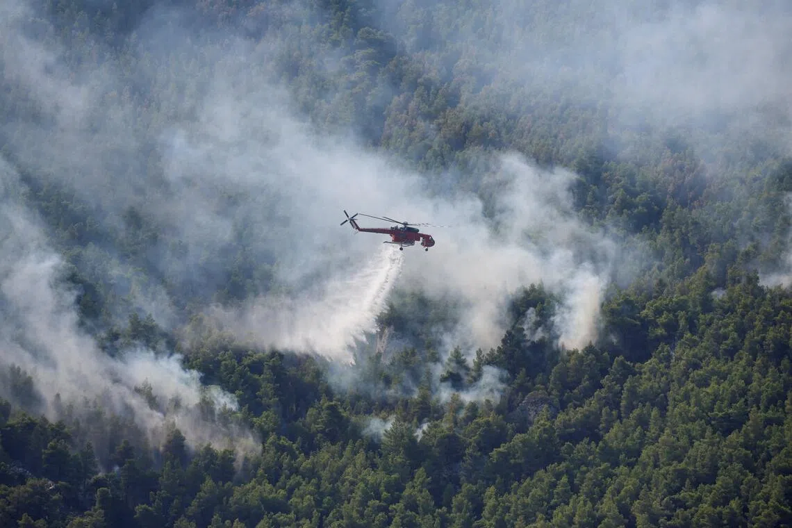Greece has experienced increasingly frequent and intense wildfires that scientists link to climate change.