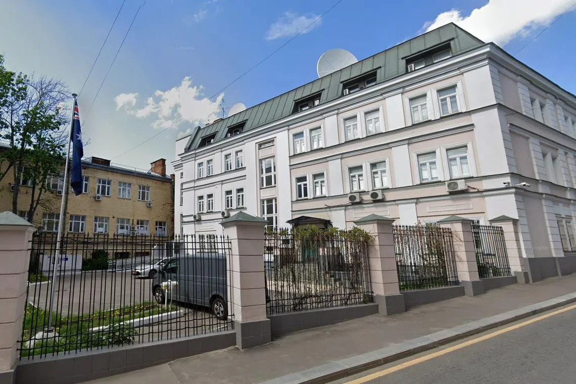 The Australian embassy wrote on Telegram: "The holding of the vote on the territory of Ukraine is a flagrant violation of international law".