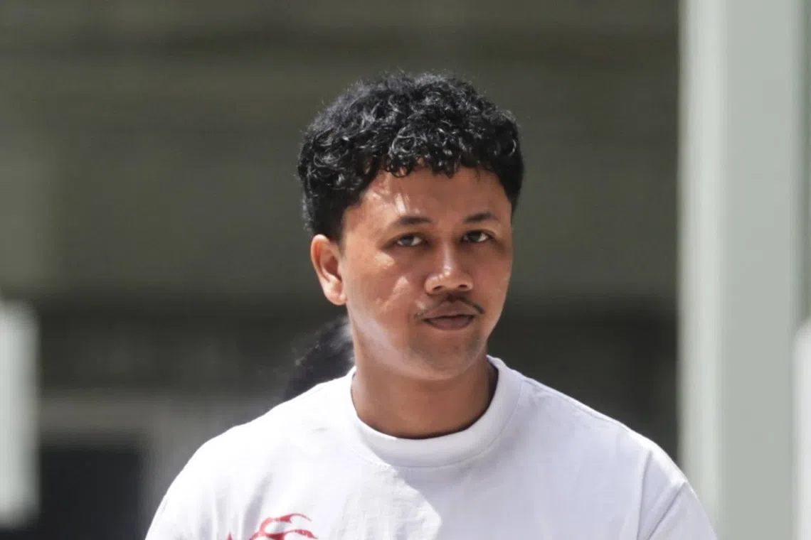 Muhammad Firdaus Mohd Asri also gave away his Singpass details, which were used to open bank accounts by scammers.