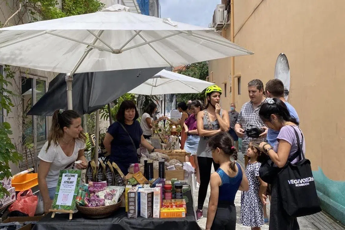 Joo Chiat Farmer's Market is a fortnightly pop-up at Crane Joo Chiat.