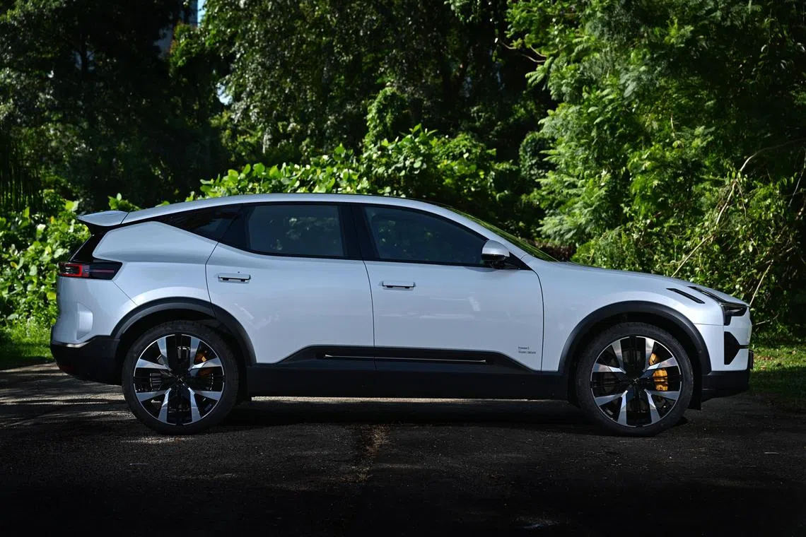 Polestar 3 electric SUV for Life motoring review photographed on Nov 8, 20204