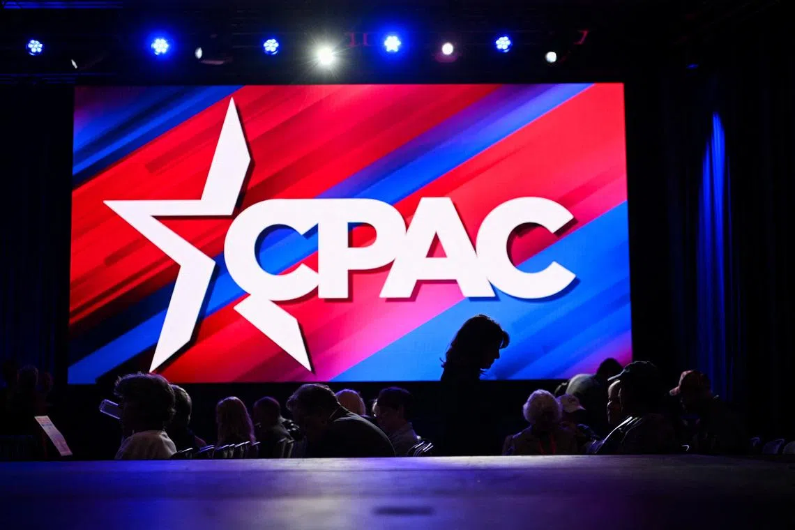 People attend the Conservative Political Action Conference (CPAC) USA 2026 at the Gaylord Texan Resort and Convention Center, in Grapevine, Texas, U.S. March 27, 2026.  REUTERS/Callaghan O'Hare