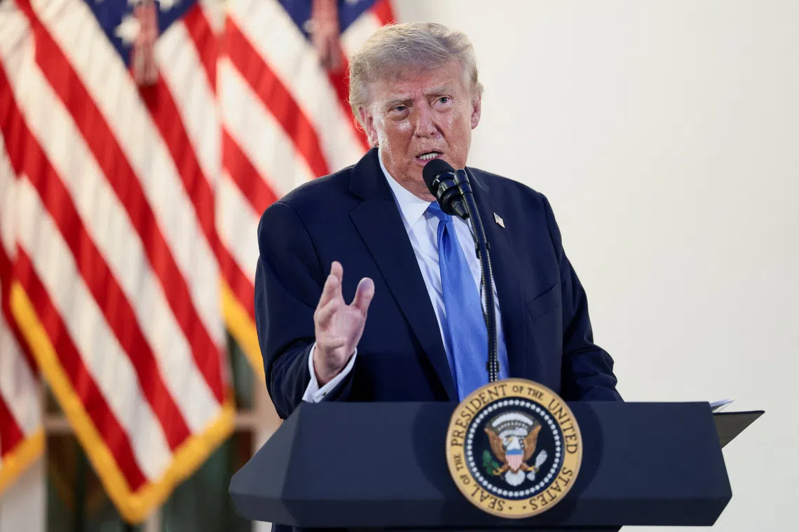 straitstimes.com - US to seek back payment from Europe for Ukraine aid, Trump says